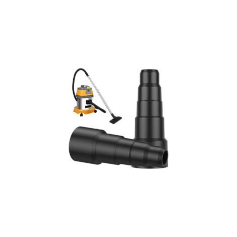 Lot de 2 adaptateurs universels pour aspirateur - Diamètre intérieur : 23/30/34/42/50 mm - Plastique - Compatible avec tous types d'aspirateurs (1/2)