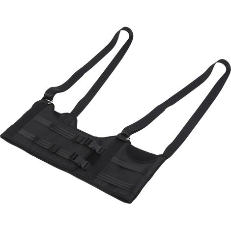 Harnais de décompression vertébrale Back Stretcher avec bretelles réglables et dispositif de traction dorsale à positions multiples (taille M) (1/5)