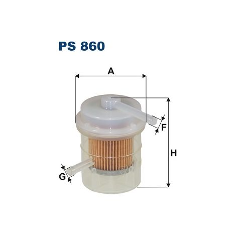 PS 860 - Filtro carburante