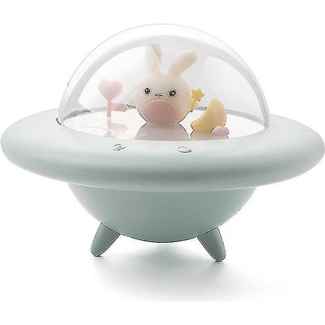 Veilleuse avec minuterie d'arrêt automatique de 45 minutes et télécommande, aide au sommeil de bébé avec 5 lumières relaxantes (1/4)