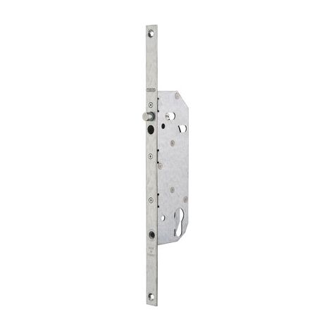 Serrure monopoint encastrée 40mm – Acier zingué – Pênes ronds rectilignes – Installation rapide pour porte d'entrée – Ferco By Thirard