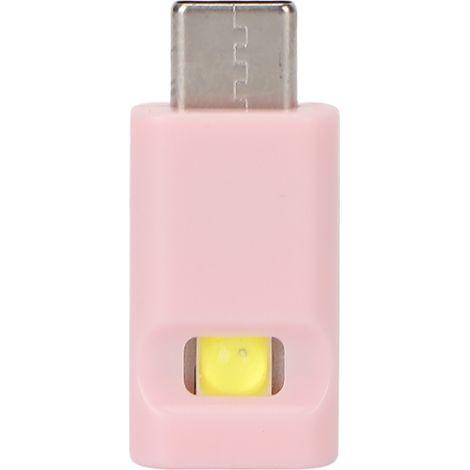 Lampe à ongles UV LED Mini portable rechargeable Type C, séchoir photothérapie pour manucure et pédicure, rose (1/5)