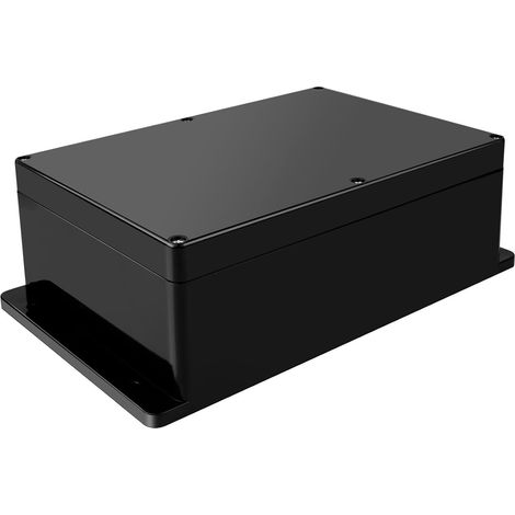 Boîte de dérivation étanche extérieur, IP65, connecteurs, boîte électrique étanche extérieur, boîte de dérivation noir 263 x 182 x 95 mm (1/5)