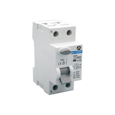 Interruttore differenziale 1P+N 63Amp/230Vac