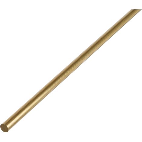 ALBERTS Rundstange, Messing, LxØ 1000 x 6 mm (1/3)