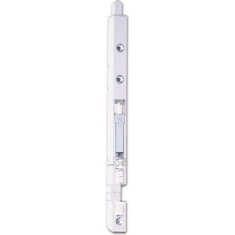Verrou de porte avec levier rabattable Radius 8, 255 x 18 mm, ferrure de porte, acier (1/3)