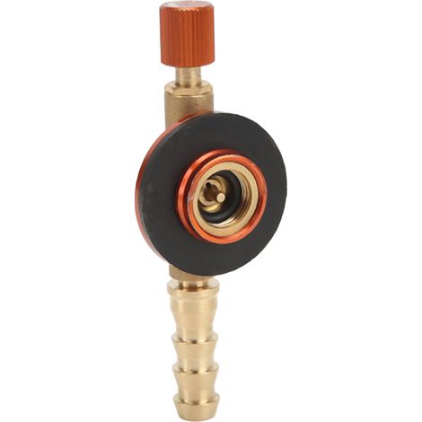 Adaptateur de valve gonflage chargeur réchaud gaz camping extérieur sécurité interrupteur (1/5)