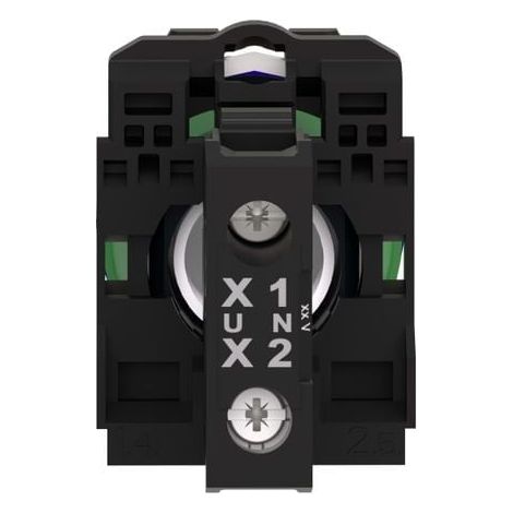 Spia luminosa LED blu O22 120VAC/DC morsetti a vite - XB5AVG6