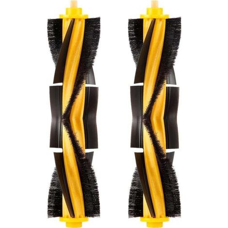 (2 piezas) Cepillos giratorios, repuestos para el cepillo principal de la aspiradora robot Ecovacs DEEBOT OZMO 920 950 T8 AIVI Max T9 T5 N5 N7 N8+ N8 Pro DX55 DX93 DJ65