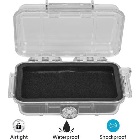 Boîte de Protection Imperméable Transparente pour Appareils Électroniques - Anti-Choc et Anti-Humidité