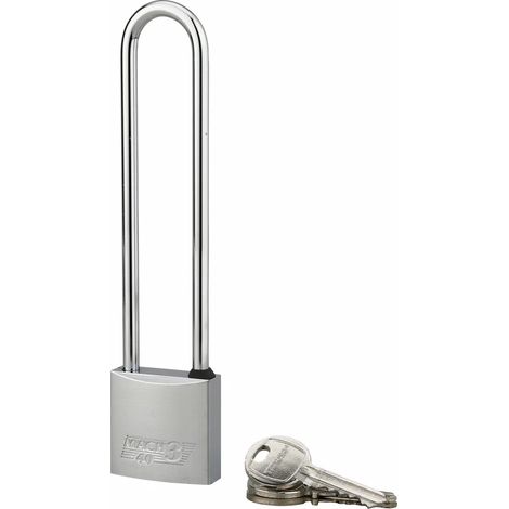 Cadenas à clé MACH 3 - 40 mm anse haute (1/2)