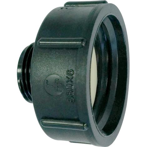 ADATTATORE PER CISTERNE FEMMINA IN POLIPROPILENE S60X6-2" F (1/4)