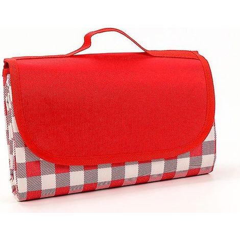 Tapis de camping rouge imperméable extra large - 150 x 80 cm (1/5)