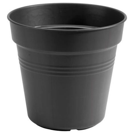 Elho Pflanztopf Green Basics Ø 24 x 21 cm schwarz Kunststofftöpfe