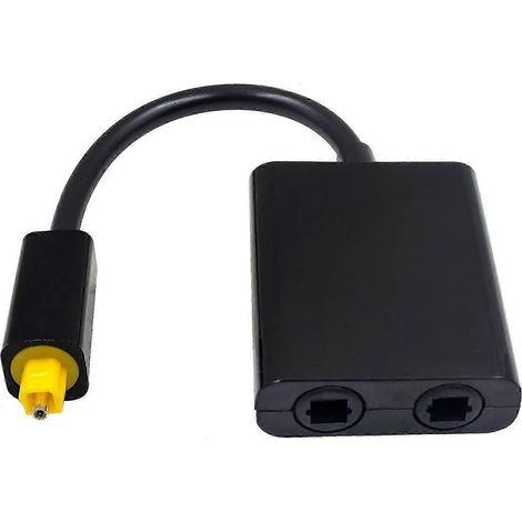Répartiteur audio optique numérique 1 vers 2, 1 entrée, 2 sorties, câble adaptateur audio [DB] YC (1/4)