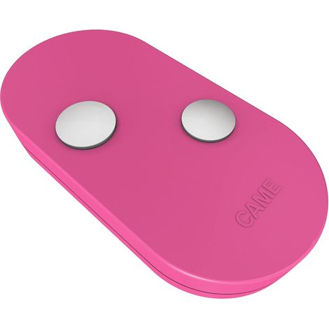 Telecomando Cancello Rolling Code 2 Canali Dual Frequency Came TOPD2RPS Pink