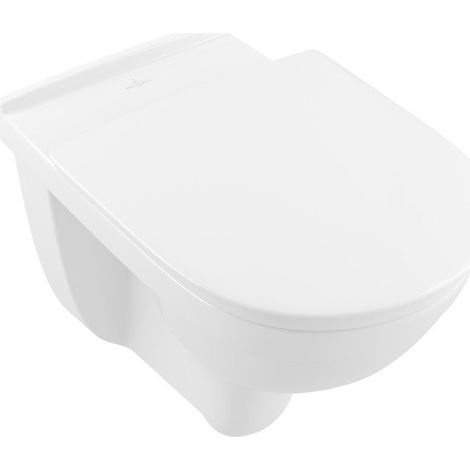 Cuvette O.novo Vita 360 x 595 mm, DirectFlush, modèle suspendu, sortie horizontale, En porcelaine sanitaire, NF Blanc CeramicPlus