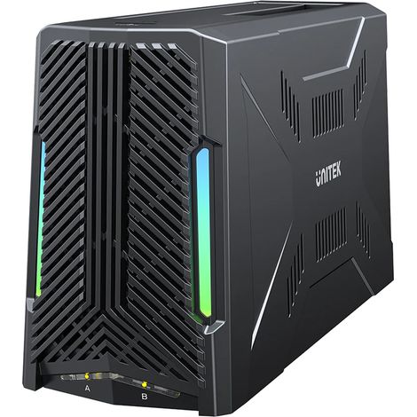 Estación de Acoplamiento de Almacenamiento - Unitek S1234B01-EU SATA III 2.5"/3.5" M.2 PCIe/NVMe USB-C 10Gbps (1/5)