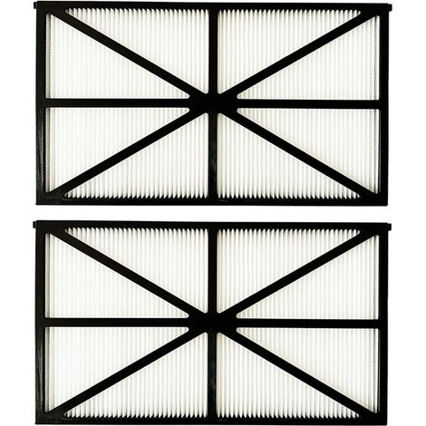 Lot de 4 Panneaux Filtres pour Robot Tiger Shark - RCX70101PAK2 - Noir (1/3)