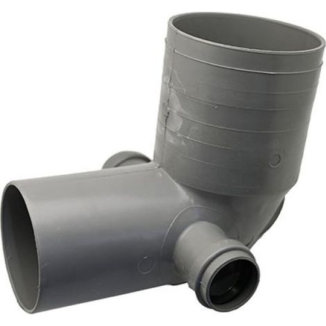 CURVA WC 2 ATTACCHI Diam. 40 Destro/Sinistro