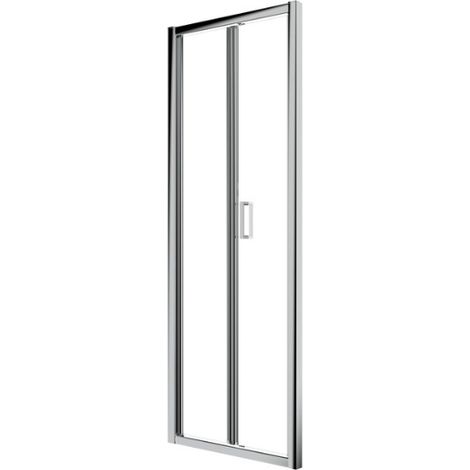 Porta Doccia 75 cm Apertura a Soffietto H190 Cristallo