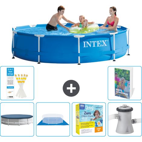 Frame Pool Rund - 305x76 cm - 7-teilig S24
