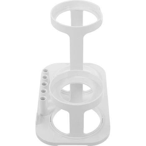Support Hydropulseur Organiseur Salle De Bain Compact AntidéRapant Rangement Embouts Irrigation Buccale Porte-Brosse À Dents Et Accessoires Jet Dentaire (1/5)