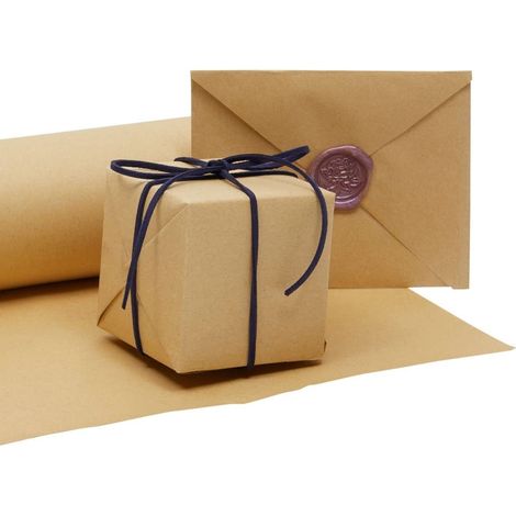 50 x Sheets 19 x 29.5" Large Sheets Of Brown Kraft Wrapping Paper