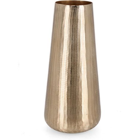 Porta Vaso Metallo Nero Moderno H34 da Interni - MEI-JING (1/4)