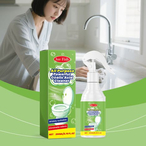 Multifunktionales Haushaltsreinigungsspray zur gründlichen Entfernung von Flecken und Fett in Bad und Küche sowie zur täglichen Reinigung – 200 ml -- BIEMMEDUE (1/5)