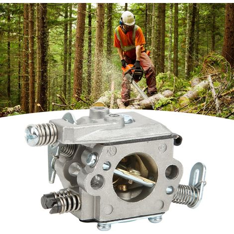 Kit de pièces détachées pour tronçonneuse Stihl S210, MS230 et MS250 : carburateur, bougie d'allumage, filtre à carburant et joint. (1/5)
