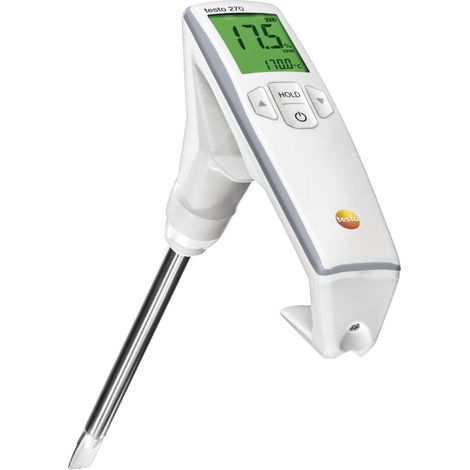 Testeur d'huile de friture testo 270 BT – Afficheur LED multicolore – Connexion à l’App testo Smart – Précision TPM (1/5)