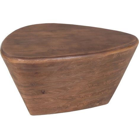 Table basse petit modèle en bois massif collection BALI - Style ethnique et design (1/4)