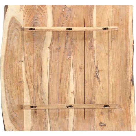 Maison Exclusive - Tischplatte Massivholz Akazie 58x(50-60)x3,8 c (1/5)