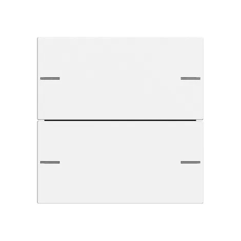 Gira Set bilancieri 2f Sens. a pulsante4.55 Bianco puro m [575227], 5752 27