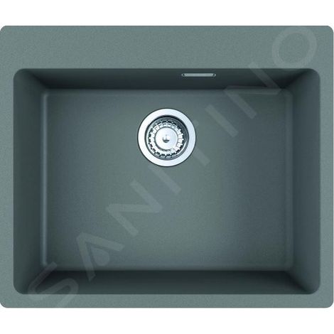 Franke Maris - Évier en fragranit MRG 610-54 FTL, 59x50 cm, pierre grise 114.0661.455 (1/5)