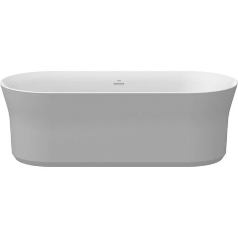 Ravak Ypsilon - Bañera independiente, 180x80 cm, Smoke Gris humo/blanco XC00100078