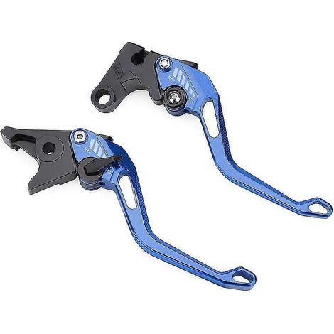 Motorrad-Brems- und Kupplungshebel für Yamaha YZF R3 R25 MT-25 MT-03 2015-2022 YZFR3 YZFR25 MT25 MT03 MT 03 25 YZF-R3 YZF-R25 – Blau (1/5)