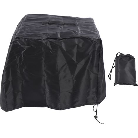Housse Four à Pizza 420D Oxford Argenté Imperméable Anti-Poussière Résistant aux UV Protection Extérieure Durable et Facile à Nettoyer (1/5)