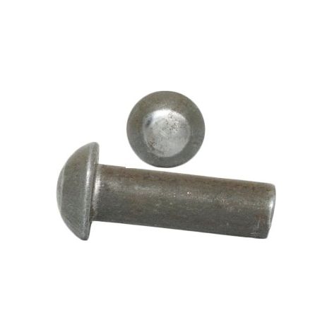 Rivetti in acciaio 5x8 a testa tonda DIN 660, 50 pezzi. (1/5)