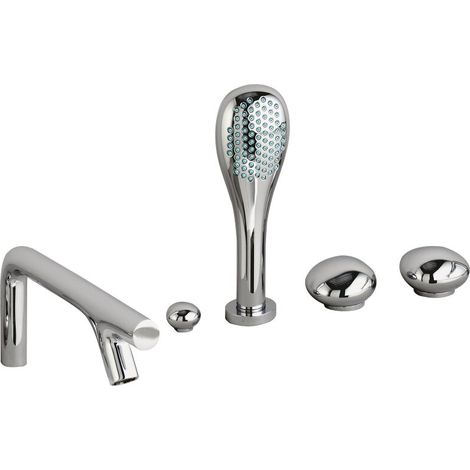 VITRA A41813 Robinet mélangeur bain/douche à deux poignées. Istanbul