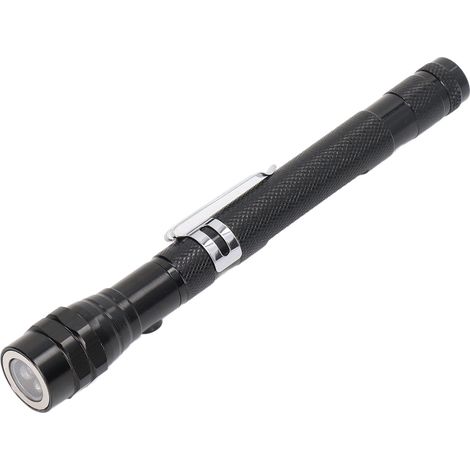 Flexibles und leistungsstarkes teleskopierbares Magnetaufnahmewerkzeug mit Licht für Reparaturen im Haushalt und am Auto. (1/5)