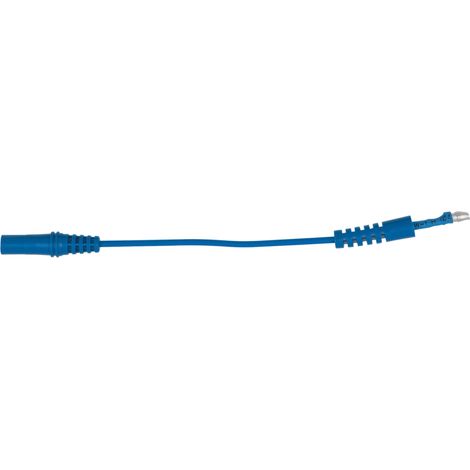 KS Tools 150.0977 4,0 mm Eingangsbuchse auf 4,0 mm Prüfadapterstecker rund (blau (1/2)