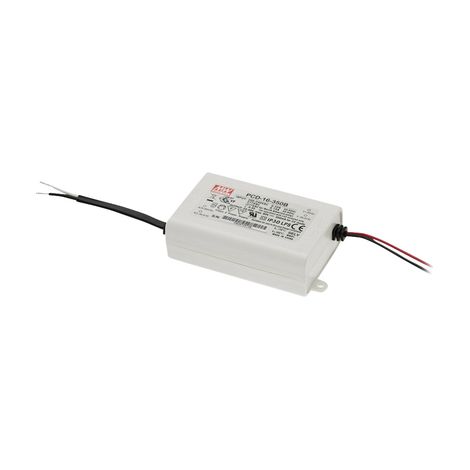 Driver LED meanwell pcd-16-700b 16W 0,7A dimmerabile