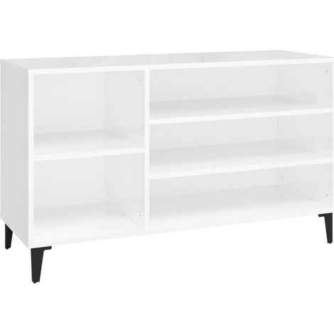 Maison Exclusive - Mueble zapatero madera contrachapada blanco br