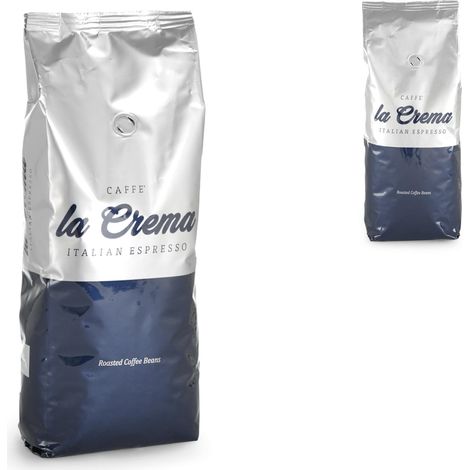 Granos de café para máquinas de café profesionales La Crema, 1 kg. (1/3)