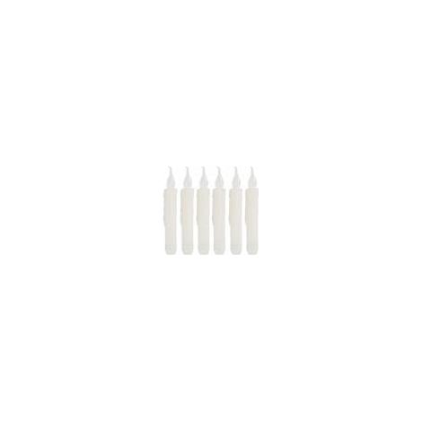 Rauchfreie LED-Kerzen A&B, 6 Stück, lange LED-Streifen (1/5)