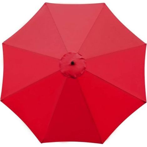 Tissu de Rechange pour Parasol de Jardin (2m/3.0m) avec Dessus de Parapluie pour 6-8 Bras - Toile de Rechange pour Terrasse, Jardin, Piscine en Porte-à-fa (1/5)