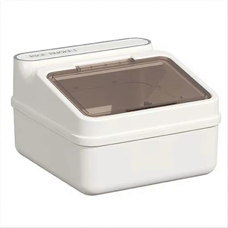 Boîte de conservation du riz - Hermétique, résistante à l'humidité et aux insectes, idéale pour l'organisation de la cuisine, en matériau de qualité alimentaire. (1/5)