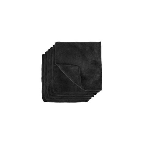 6 Chiffons de Lavette Microfibre, Réutilisable Lavette Cuisine, Ultra Absorbants, Séchage Rapide, Non Pelucheux, Torchon Microfibre, 20 x 20 cm Chiffon pour Cuisine, Voiture, Vitre, Salle de Bain